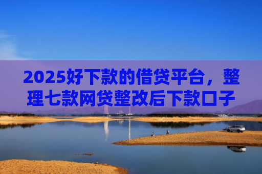 2025好下款的借贷平台，整理七款网贷整改后下款口子