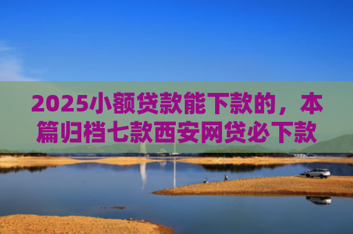 2025小额贷款能下款的，本篇归档七款西安网贷必下款的口子