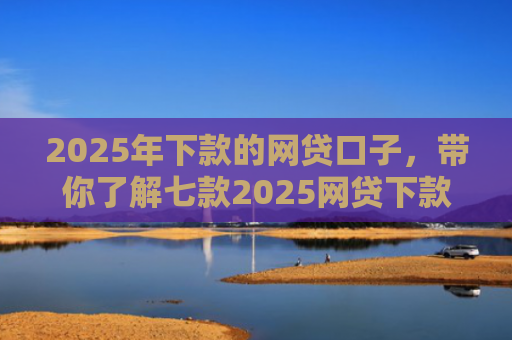 2025年下款的网贷口子，带你了解七款2025网贷下款的口子
