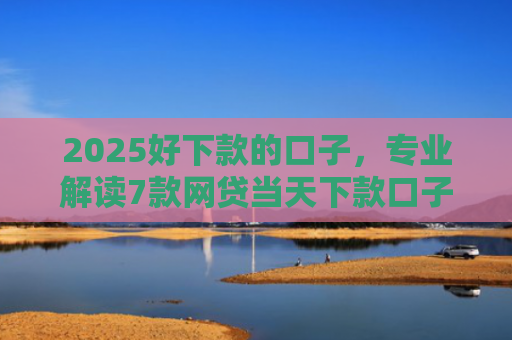 2025好下款的口子，专业解读7款网贷当天下款口子