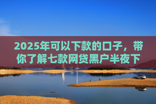 2025年可以下款的口子，带你了解七款网贷黑户半夜下款口子