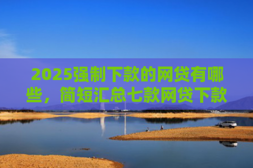 2025强制下款的网贷有哪些，简短汇总七款网贷下款高的口子