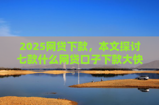 2025网贷下款，本文探讨七款什么网贷口子下款大快