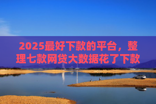 2025最好下款的平台，整理七款网贷大数据花了下款口子