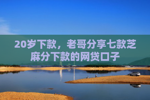 20岁下款，老哥分享七款芝麻分下款的网贷口子