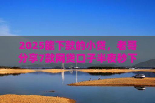 2025能下款的小贷，老哥分享7款网贷口子半夜秒下款