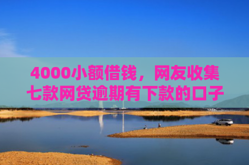 4000小额借钱，网友收集七款网贷逾期有下款的口子