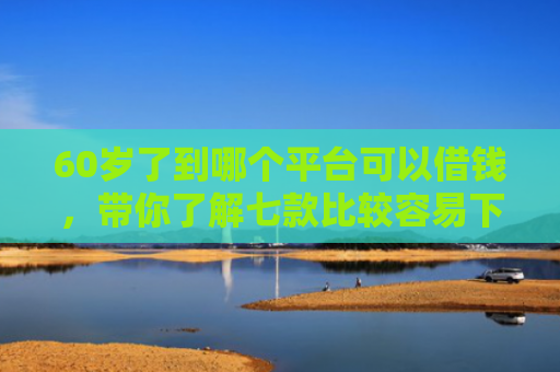 60岁了到哪个平台可以借钱，带你了解七款比较容易下款的网贷口子