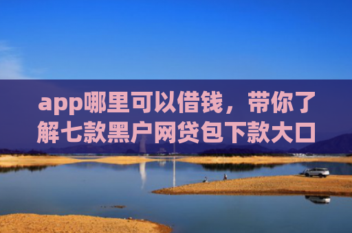 app哪里可以借钱，带你了解七款黑户网贷包下款大口子