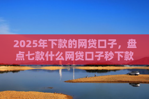 2025年下款的网贷口子，盘点七款什么网贷口子秒下款