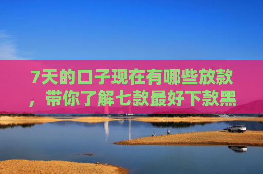 7天的口子现在有哪些放款，带你了解七款最好下款黑户的网贷口子