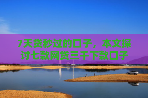 7天贷秒过的口子，本文探讨七款网贷三千下款口子
