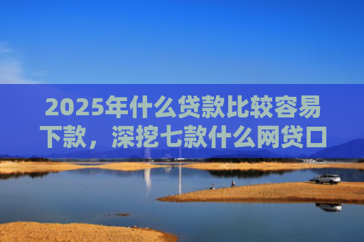 2025年什么贷款比较容易下款，深挖七款什么网贷口子容易下款
