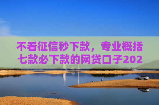 不看征信秒下款，专业概括七款必下款的网贷口子2025iOS