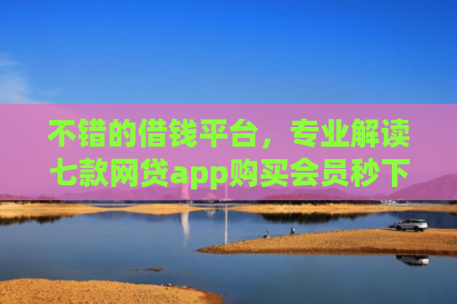 不错的借钱平台，专业解读七款网贷app购买会员秒下款的口子