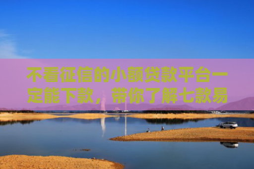 不看征信的小额贷款平台一定能下款，带你了解七款易下款的网贷口子我爱卡