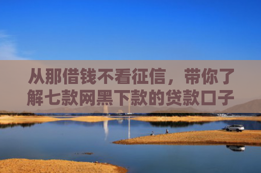 从那借钱不看征信，带你了解七款网黑下款的贷款口子