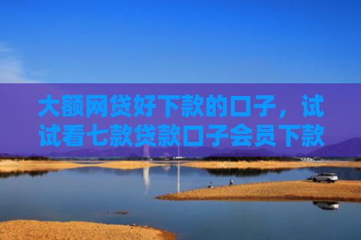 大额网贷好下款的口子，试试看七款贷款口子会员下款