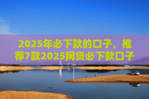 2025年必下款的口子，推荐7款2025网贷必下款口子