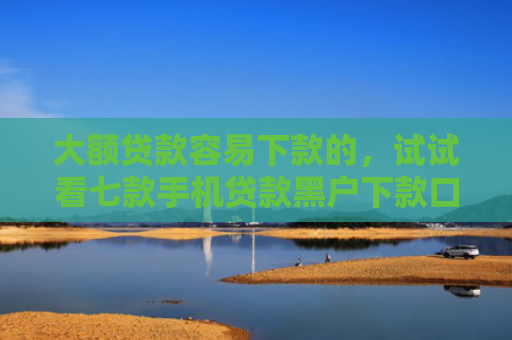 大额贷款容易下款的，试试看七款手机贷款黑户下款口子