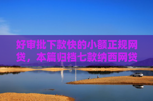 好审批下款快的小额正规网贷，本篇归档七款纳西网贷黑户好下款