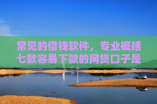 常见的借钱软件，专业概括七款容易下款的网贷口子是真的吗吗