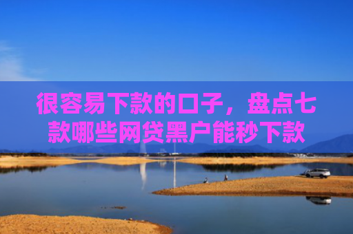 很容易下款的口子，盘点七款哪些网贷黑户能秒下款