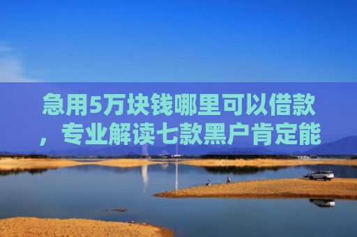 急用5万块钱哪里可以借款，专业解读七款黑户肯定能下款的网贷