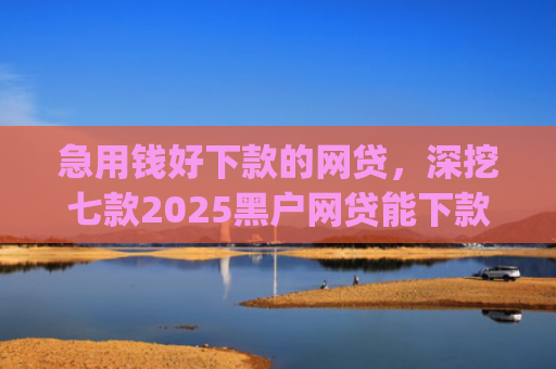 急用钱好下款的网贷，深挖七款2025黑户网贷能下款的app