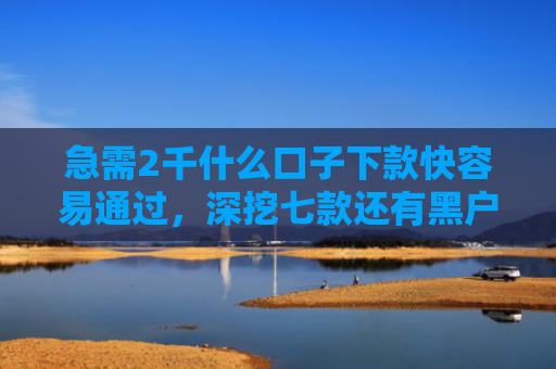 急需2千什么口子下款快容易通过，深挖七款还有黑户能下款的网贷吗