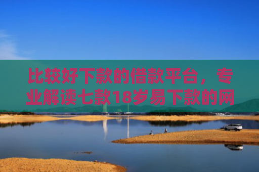 比较好下款的借款平台，专业解读七款18岁易下款的网贷口子