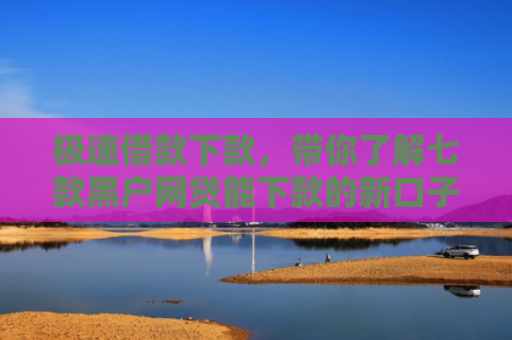极速借款下款，带你了解七款黑户网贷能下款的新口子