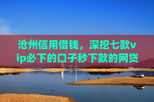 沧州信用借钱，深挖七款vip必下的口子秒下款的网贷