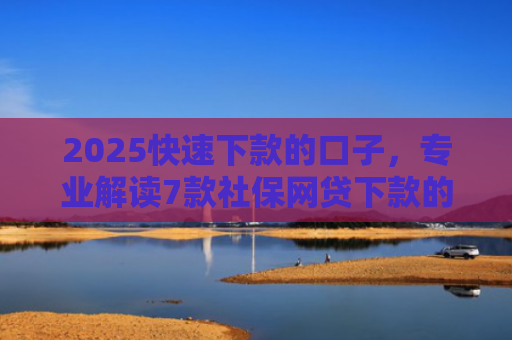 2025快速下款的口子，专业解读7款社保网贷下款的口子