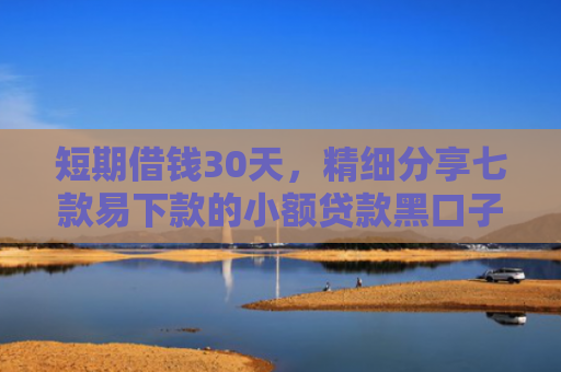 短期借钱30天，精细分享七款易下款的小额贷款黑口子
