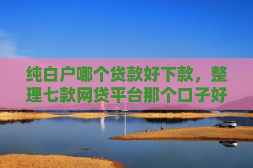 纯白户哪个贷款好下款，整理七款网贷平台那个口子好下款