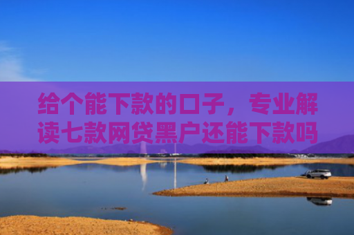 给个能下款的口子，专业解读七款网贷黑户还能下款吗