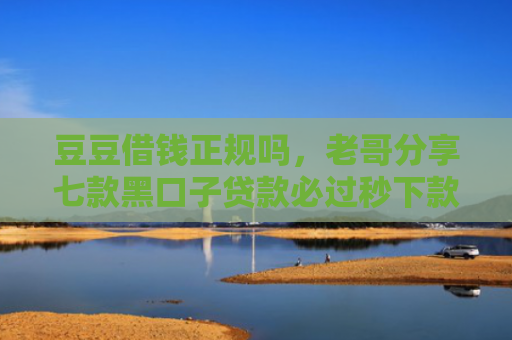 豆豆借钱正规吗，老哥分享七款黑口子贷款必过秒下款2025