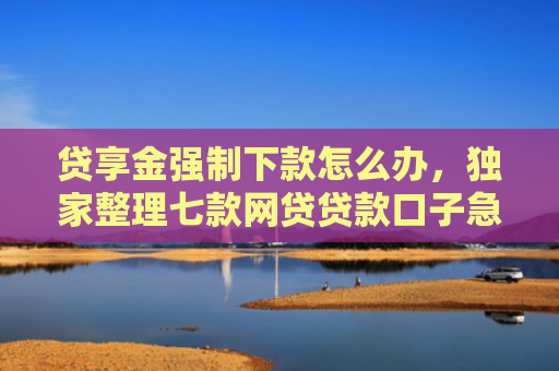 贷享金强制下款怎么办，独家整理七款网贷贷款口子急速下款的