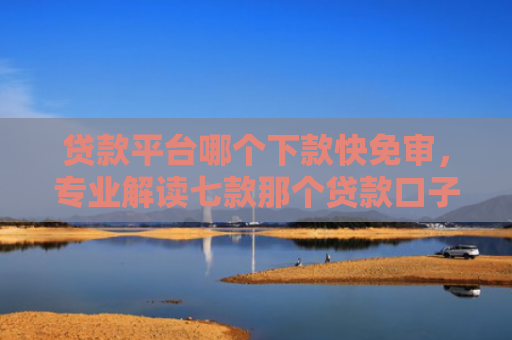 贷款平台哪个下款快免审，专业解读七款那个贷款口子好下款
