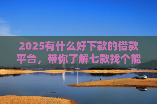 2025有什么好下款的借款平台，带你了解七款找个能下款的网贷口子