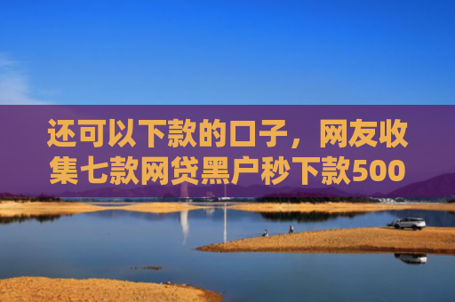 还可以下款的口子，网友收集七款网贷黑户秒下款500
