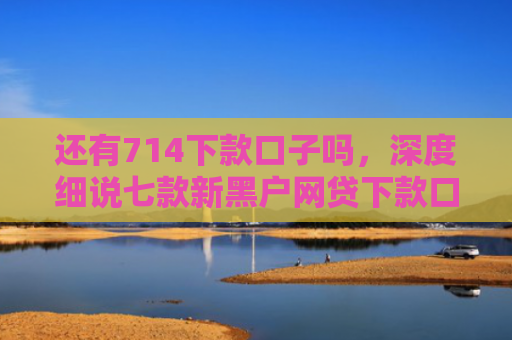 还有714下款口子吗，深度细说七款新黑户网贷下款口子