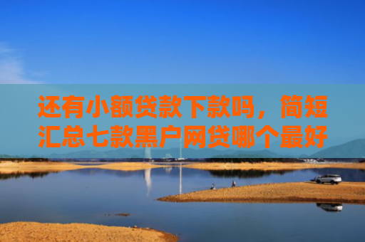 还有小额贷款下款吗，简短汇总七款黑户网贷哪个最好下款