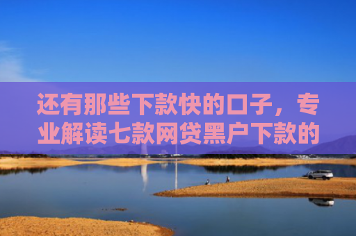 还有那些下款快的口子，专业解读七款网贷黑户下款的