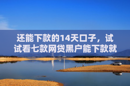 还能下款的14天口子，试试看七款网贷黑户能下款就行