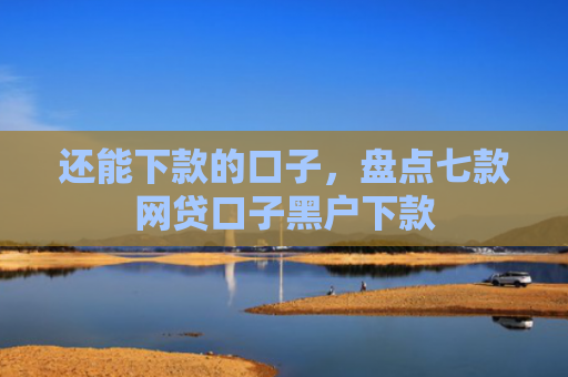 还能下款的口子，盘点七款网贷口子黑户下款