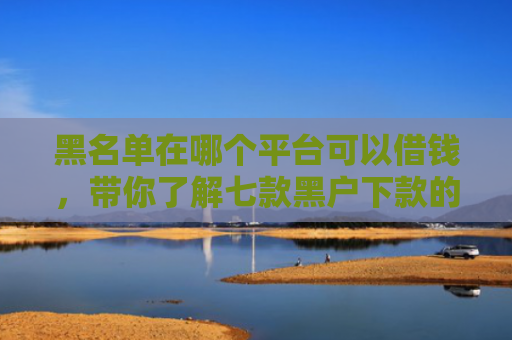 黑名单在哪个平台可以借钱，带你了解七款黑户下款的大额网贷