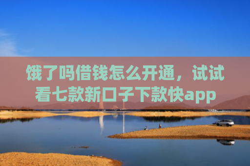 饿了吗借钱怎么开通，试试看七款新口子下款快app