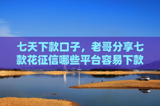 七天下款口子，老哥分享七款花征信哪些平台容易下款